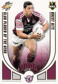 2007 Select NRL Invincible - Club Player Of The Year #CP5 Brent Kite Front